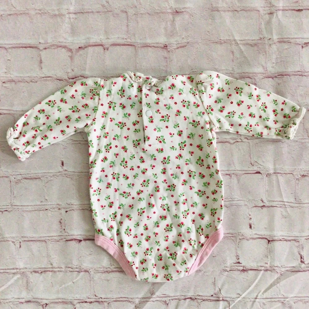 Carter’s Child of Mine Hearts and Flowers Cotton 2 Pc Set - Size 0-3 Months - Picture 6 of 7